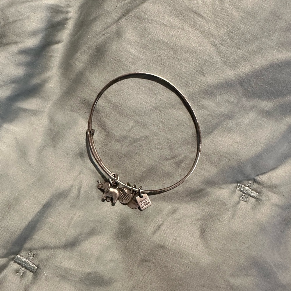 Silver Elephant Bracelet
